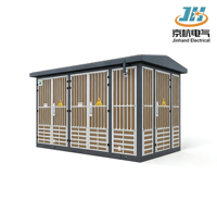 Sous-station électrique de distribution de puissance de type boîtier en acier inoxydable IP40, série YB, 11 kV 33 kV, haute tension