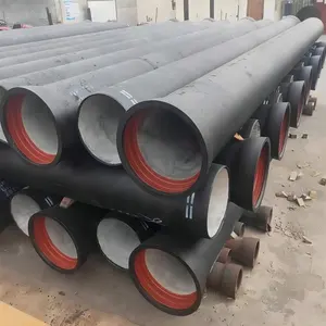 DN80-DN1200 Ductile Iron Pipe Professional Ductile Cast Iron Pipes For Water Supply
