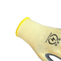 Chantier de construction contre les gants d'isolation des chocs électriques Gants d'électricien de protection basse tension 400 VGants de sécurité
