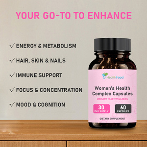 Capsules de complexe de santé pour femmes les plus vendues avec tributyrine pour favoriser la relaxation et l'équilibre, capsules de poudre de fruit de canneberge - Product Image 3