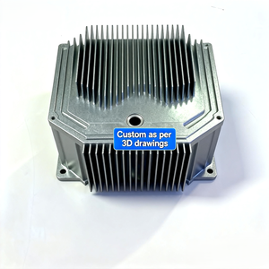 Pièces métalliques moulées sur mesure OEM au prix d'usine, boîtier de radiateur, pièces automobiles, pièces moulées en alliage de zinc et d'aluminium - Product Image 1