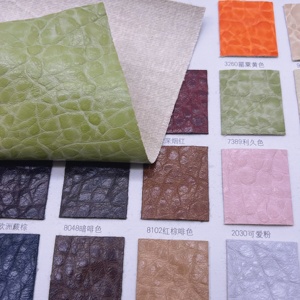 Premium PU Synthetic Ostrich Textured Leather for Handbag <strong>Sofa</strong> Car Seat Durable Waterproof <strong>Material</strong> - Product Image 5