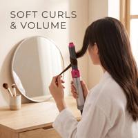 Ensemble de brosses à air chaud 7 en 1, styler multifonctionnel pour cheveux, sèche-cheveux à haute vitesse, brosse lissante, boucleur, volumateur, outils pour cheveux