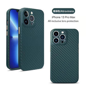 Étui en cuir de luxe pour <span class=keywords><strong>iPhone</strong></span>, <span class=keywords><strong>coque</strong></span> Style Business, en Fiber de carbone, de haute qualité, pour téléphone portable <span class=keywords><strong>13</strong></span> 12 11 Pro Max XR X/XS, meilleure vente - Product Image 4