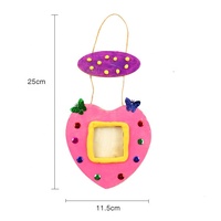 Kit de Bricolage Cadre Photo Oiseau à Peindre Soi-même pour Enfants, Activité Artistique de Pâques, Artisanat Scolaire et Décoration Maison