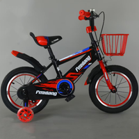 Vélo pour enfants en acier à haute teneur en carbone, avec protection complète de la chaîne, pédales antidérapantes, cadeau idéal pour le premier vélo des enfants