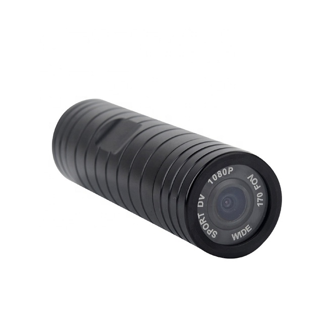 1080P Waterproof Video Camera with Metal Shell Shockproof Action & Sports Helmet for Outdoor Bicycle & Motorcycle Use