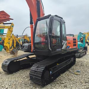 Excavadora Usada Hitachi EX200 de 20 Toneladas en Venta, Componentes Originales Japoneses, Incluye Motor y Potencia de 100KW - Product Image 4