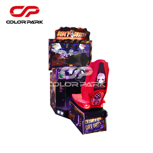 Venta al por mayor parque de juegos arcade de carreras que funciona con monedas para niños máquina de Juego de motos para niños simulador de carreras - Product Image 6