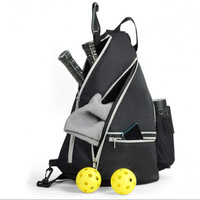 Sac à dos de pickleball sur mesure de haute qualité pour l'entraînement et les voyages, sac de raquette de pickleball portable, sac de tennis de pickleball