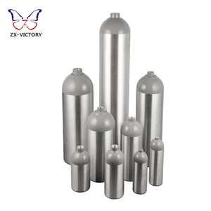 ZX High 1.5lb/2.5lb/5lb/10lb/20lb DOT Bebida CO2 Tanque CGA Válvula para Homebrew Brewery Cilindro de aluminio para cerveza Barril 1800psi - Product Image 3