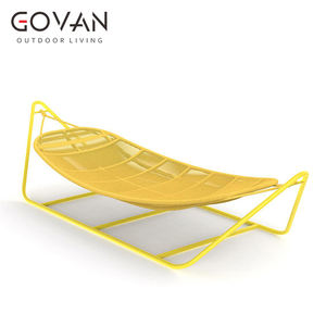 Hamaca Silla Mecedora para Exteriores, Muebles para Jardines, Piscinas, Patios, Balcones - Aluminio con Recubrimiento en Polvo, Tejido de Cuerda, Ecológico, Moderno - Product Image 4