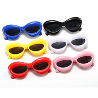 Lunettes de soleil œil de chat personnalisées, nouveau style, couleur bonbon, légères, protection UV, lunettes de soleil créatives personnalisées