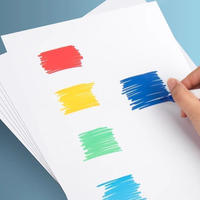 Papel Bond Tamaño A4 en Oferta, 70/75/80 g/m², Blanco, Grueso, para Arte, Pintura, Manualidades y Proyectos Artísticos