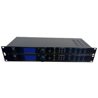 Processeur audio numérique DSP pour la gestion des enceintes, 2 entrées, 6 sorties, avec égaliseur automatique et suppression du retour AFS, processeur audio DJ