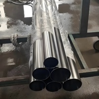 Tuyau en acier inoxydable soudé, poli miroir, carré et rond, AiSi ASTM A249 A269 A270 A312 A554 SUS 304 304L 316 316L 309S
