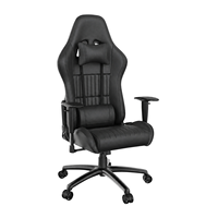 Chaise de jeu ergonomique inclinable et pivotante à 360° en cuir PU de style moderne Zero Gravity Professional Racing