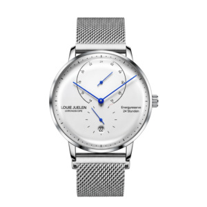 <span class=keywords><strong>Montre</strong></span> élégante 42 mm en acier inoxydable, <span class=keywords><strong>montre</strong></span> à quartz en alliage, cadran blanc fin, <span class=keywords><strong>montre</strong></span>-bracelet étanche 3 ATM, <span class=keywords><strong>montre</strong></span> lumineuse pour homme - Product Image 5