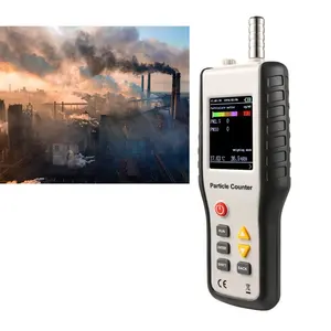 Werkplaats Handheld Gasdetector Mini Luchtkwaliteit Meter Cleanroom Stofdeeltjesteller Voor Schone Kamers