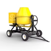 Mélangeur mobile électrique de haute qualité pour béton, sable et poudre de pierre, idéal pour la production en masse
