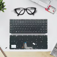 Keyboard Kualitas Bagus untuk Lenovo Ideapad Yoga 4 untuk Pro Yoga 900-13isk dengan Lampu Latar Tanpa Bingkai