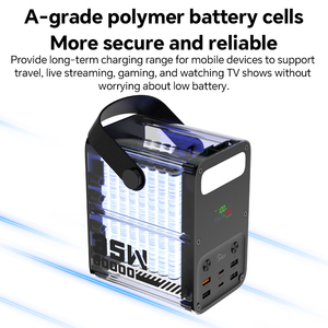 <span class=keywords><strong>JOKO</strong></span> พาวเวอร์แบงค์แบบพกพา ความจุ 80000mAh แบตเตอรี่ลิเธียมโพลิเมอร์ ชาร์จเร็ว 35W พร้อมพอร์ต Type-C/USB รองรับแรงดันไฟฟ้า 12V สำหรับโทรศัพท์มือถือ - Product Image 6