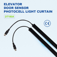 Détecteur infrarouge à LED DT180A, rideau lumineux de sécurité pour ascenseur, capteur de sécurité de porte, capteur de sécurité de porte