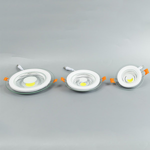 Luz descendente <span class=keywords><strong>led</strong></span> cob de cristal, empotrada en profundidad, 6W, 9W, 12W, 15w - Product Image 4