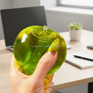 Juguete Antiestrés de Maltozina, Té Verde y Manzana, Bola Blanda TPR, NUEVO, 8cm, Regalo para Niños y Adultos, Alivio de la Fatiga, Venta al Por Mayor - Product Image 6