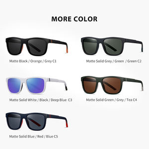 Venda quente Personalizado UV400 Óculos De Sol Polarizados para Homens Mulheres TR90 Quadro em Ouro Prata Cinza Tac Lentes Ao Ar Livre Cor Mix Opção - Product Image 3