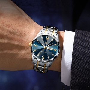 Men's Waterproof Fashion Diamond-Dial Design Business Wristwatch - Product Image 4