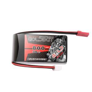 RC Lipo battery <strong>2</strong> S1P 7.4V 800mAh 30C Lipo polymer battery for Drone RC helicopter FPV - Product Image 1