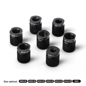 Adaptador de Palanca de Cambios para Auto, Conector de Aleación de Aluminio M6x1 M8x1.25 M10x1.25 M12x1.25 M14x1.5, Conectores Universales Negros para Automóvil - Product Image 5