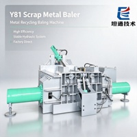 Prensa Hidráulica para Metal en Oferta, para Empacar Láminas de Aluminio y Virutas de Hierro, Equipo de Reciclaje de Chatarra