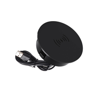 Produit tendance : Chargeur sans fil magnétique de bureau 25W, chargeur sans fil magnétique intégré au mobilier, chargeur magnétique rapide pour table