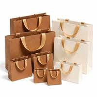 Sacs en papier de luxe écologiques et durables faits à la main pour bijoux (colliers, bagues, bracelets) – Emballage cadeau personnalisé imprimé – Vente en gros