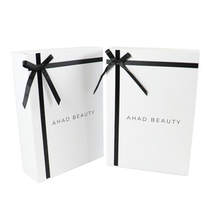 Crown Win Luxury Packaging Clothes Moving Boxes with Ribbon Caja Misteriosa Wedding Favor Magnetic Folding Gift <b>Sets</b> Paper Boxes - Product Image 1