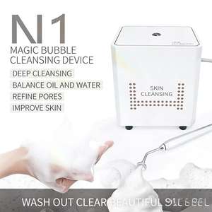 Small Bubble Cleaning Blackhead and Acne Beauty Device Oxygen Bubble <b>Machine</b> Facial Cleaning and Care Skin Management Device - Product Image 2