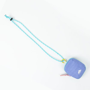 ChangRong <strong>Fun</strong> Color Recycled Material Mini <strong>Bag</strong> with Zippered Pouch, Integrated Carabiner &amp; Interior Slip Pocket for Daily Use - Product Image 2