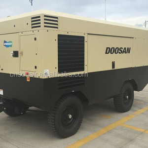 XP1060 9/300HA Doosan IR Máy Nén Khí Điều Khiển Động Cơ <span class=keywords><strong>Diesel</strong></span> 1050CFM-1060CFM 125PSI 8.6Bar Khai Thác Mỏ Khoan Máy Nén - Product Image 1