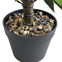 120cm hohe Simulation künstliche Pflanze gefälschte Bonsai-Pflanze Faux Laurel Bay Tree künstlicher Baum für Innendekoration