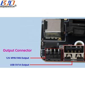 Adaptateur convertisseur de carte PCI-E 4.0 16X (vitesse PCIe X4) Oculink SFF-8612 avec port d'entrée DC 24 broches ATX pour carte graphique GPU Dock - Product Image 6