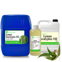 EcoChill Huile Essentielle Pure à 100% de Citron Eucalyptus, Spray Rafraîchissant pour Linge, Formule Base Anti-Odeur Fraîche, Extrait de Feuille, Nettoyant Pores