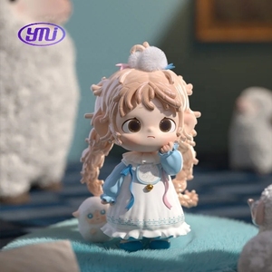 Nuevo Black Play Fu Four Generations Doll Wonderful House Series Hilo rizado Girls Blind Box TIDE Play Adornos de mano - Product Image 5