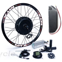 Kit de conversion de roue de vélo électrique MTX Wheel 48v 2000w avec batterie