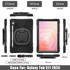 Étui de protection robuste en silicone et PC avec rotation à 360 degrés <span class=keywords><strong>pour</strong></span> <span class=keywords><strong>tablette</strong></span> <span class=keywords><strong>Samsung</strong></span> Galaxy Tab S11 - Product Image 6