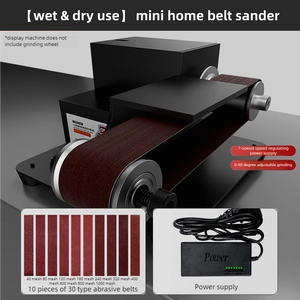 <span class=keywords><strong>Amoladora</strong></span> <span class=keywords><strong>de</strong></span> <span class=keywords><strong>Banco</strong></span> Pequeña Recargable, Mini Pulidora Eléctrica <span class=keywords><strong>de</strong></span> Litio, Afiladora <span class=keywords><strong>de</strong></span> Cuchillos, Máquina <span class=keywords><strong>de</strong></span> Lija, 350W, Velocidad Continua - Product Image 4