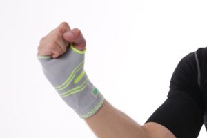 Sport tipo di supporto per la mano del polso palmare protettore con cuscinetti in silicone supporto ortopedico tutore per alleviare il dolore - Product Image 3