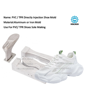 Chaussures de sport à cheville haute pour hommes moule pour <span class=keywords><strong>bottes</strong></span> en cuir noir PVC TPR décontracté anti-glissant <span class=keywords><strong>Salomon</strong></span> à lacets à haute élasticité - Product Image 1