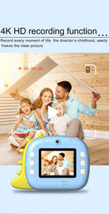 Appareil photo instantané pour enfants avec mise au point fixe, écran 2,4 pouces, vidéo Full HD, capteur CMOS - Product Image 4